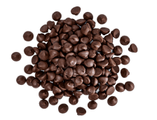 round pieces of chocolate